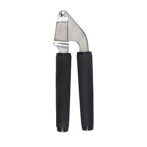 Garlic Presses: KitchenAid Soft Touch Stainless Steel Garlic Press Black