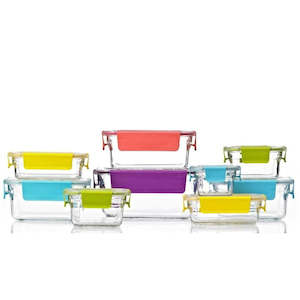 Glasslock Premium Oven Safe Container Set - 9 Piece