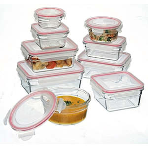 Glasslock: Glasslock Oven Safe Container Set - 9 Piece