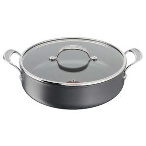 Jamie Oliver Cooks Classic Hard Anodised 'All in One Pan' with Lid - 30cm