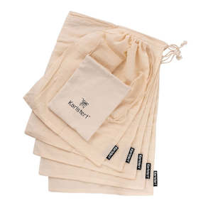 Karlstert: Karlstert Muslin Produce Bag Set - 5 Piece
