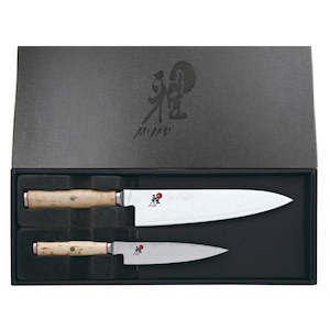 Knife Sets: Miyabi 5000MCD Birchwood - 2 Piece Knife Set (Shotoh Utility and Chefs)