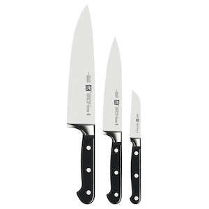 Knife Sets: Zwilling J.A. Henckels Professional S 3 Piece Knife Set