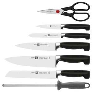 Zwilling J.A. Henckels Four Star Knife Block Set - 8 Piece - EXCLUSIVE OFFER