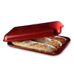 Emile Henry: Emile Henry Baguette Baker - 39cm x 24cm