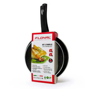Flonal: Flonal Padelle 2 Piece Fry Pan Set - 24cm & 28cm