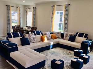 Scandinavian 7 Seater Sofa Set | Customisable Color Combinations | From $3900 (B&hellip;