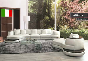 Alitalia Sofa Set | Customisable Elegant Seating (Black, White, Brown, Cream, ch&hellip;