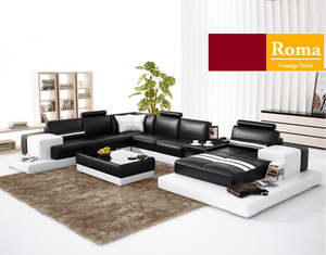 Sofa Set | Customisable 3+2+1 Seater Sofa (Black, White, Brown, Green, Cream, Ch&hellip;