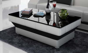 Coffee Tables Center Tables Living Room: Modern Coffee/Center Table | Customisable Colors(Black, White, Brown, Cream, cherry & Caramel) CT006