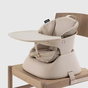 Hannie Portable Highchair - White Sand
