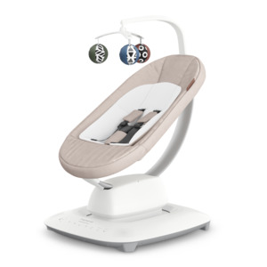 Baby Expo: UPPAbaby Mamaroo Baby Swing - Charlie (Sand Melange)