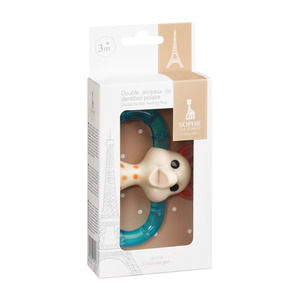 Teething: Sophie the Giraffe Double Ice Bite Teething Ring