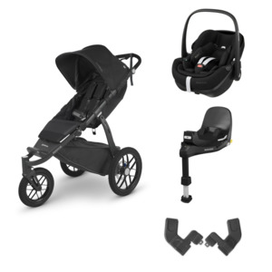 Baby EXPO - UPPAbaby RIDGE Stroller + Maxi Cosi Pebble 360 Pro Bundle