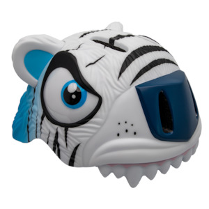 Helmet: White Tiger Kids Helmet
