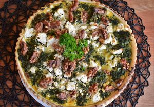Vegetable quiche