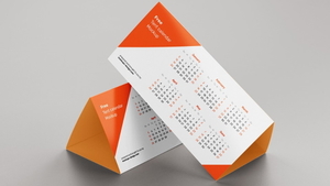 Products: Table Tent Card Three Side (Self Standing Signs)