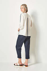 Tops: Verge Contemplate Top - White