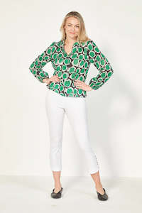 Pants: Verge Acrobat Rivet Pant - White