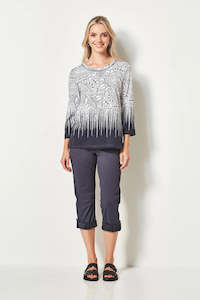 Verge: Verge Jamie Top - Ink