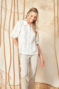 Verge: Verge Lovelorn Blouse - White