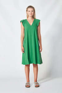 Verge: Verge Acrobat Polly Dress - Apple