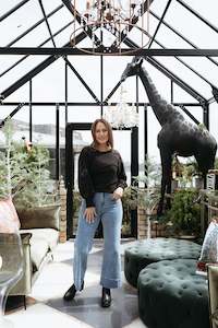 Zafina Aria top Black