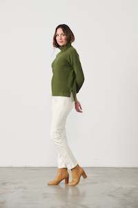 Caju Olive Top