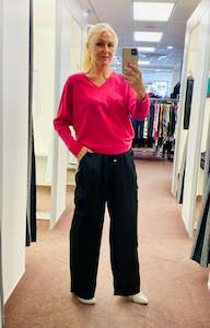 Jet Blonde Batwing Jumper Pink