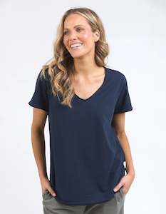 Elm: Elm Pima Vee Tee Navy