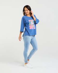 Zafina: Zafina Kate T-shirt Navy