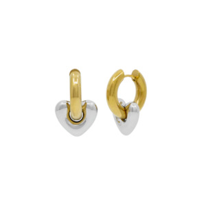 Home Lee: Home-lee Romeo Earrings Gold