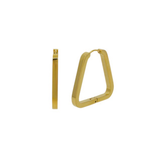 Home Lee: Home-lee Georgia Earrings Gold