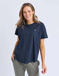 Elm: Elm Halli Short Sleeve Tee Navy