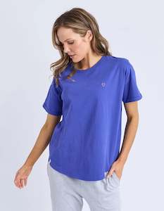 Elm: Elm Halli S/S Tee Ocean Blue