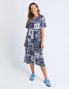 Elm: Elm Chin Chin Dress All Over Print