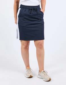 Elm Nico Fleece Skirt Dark Sapphire