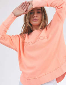 Foxwood Simplified Crew Neon Peach