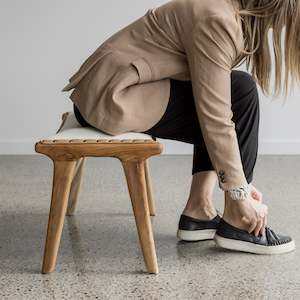 Benches and Ottomans: Cowhide Bench (S)