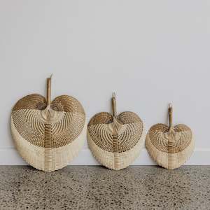 Xmas Gifting: Small Brown and Natural Fan