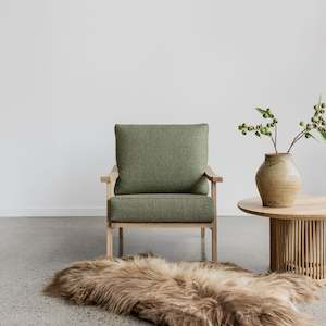 Made: Swiss Oak Arm Chair