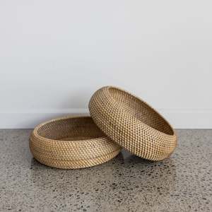 Autumn Arrivals: Natural Rattan Bowl
