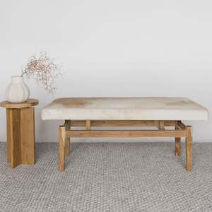 Medium Cowhide Benches: Argentinean Cowhide Bench (M) No.6