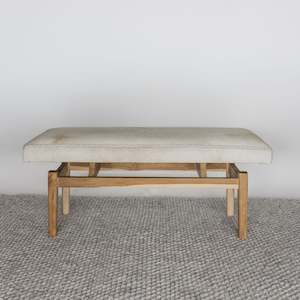 Argentinean Cowhide Bench (M) No.4