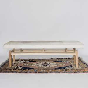 Argentinean Cowhide Bench (L) (Slim)