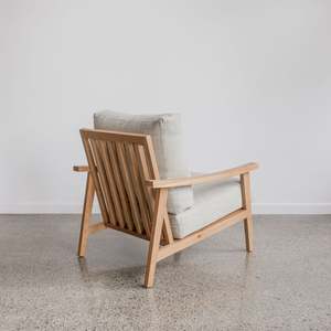 Swiss Oak Arm Chair