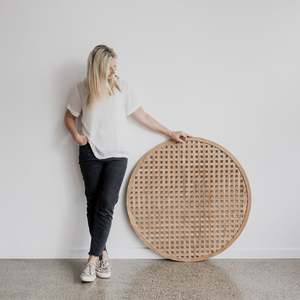 Sale: St Tropez Wooden Art Sculpture (Round)