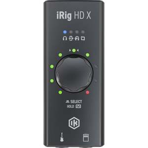 Audio Interfaces Converters: IK Multimedia iRig HD X Digital Guitar Interface