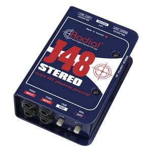 Radial Engineering J48 Stereo Active DI Box