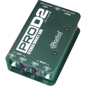 Radial Engineering ProD2 Stereo Passive DI Box